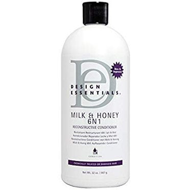 Design Essentials 6-in-1 Reconstructive Conditioner- Milk & Honey ( Milk & Honey / 32 oz) image 1