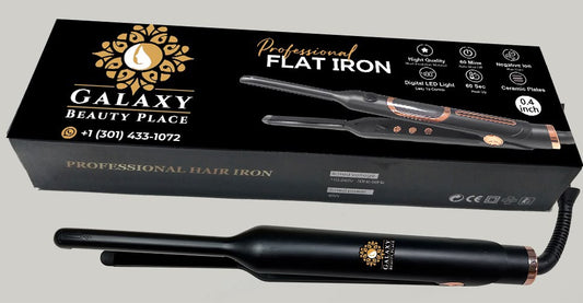 Professional Flat Iron for Hair by Galaxy Beauty Place