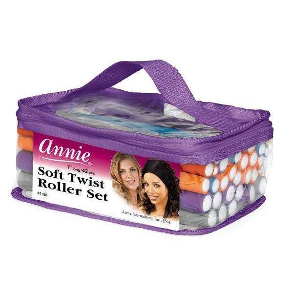 Annie Soft Twist Rollers Set (42pcs)