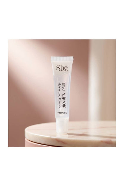 SHE LG07C Vitamin E Clear Lip Oil Gloss