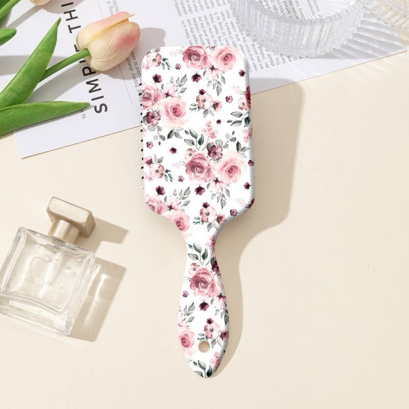 LARGE DETANGLE PADDLE HAIR BRUSH COMB | 40HC100: CHERRY C