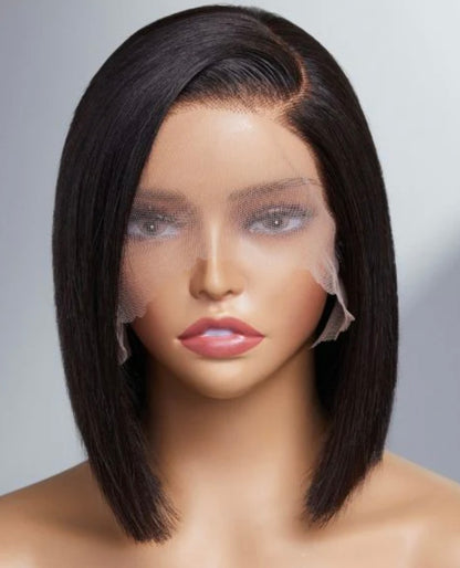 10� 13x4 Frontal lace Bob Wig - 8 inches image
