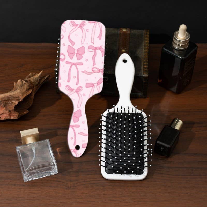 LARGE DETANGLE PADDLE HAIR BRUSH COMB | 40HC100: HEART A