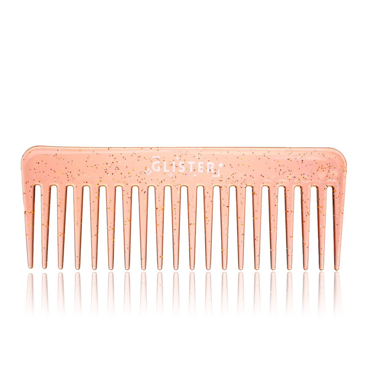 Sparkle Wide Tooth Detangling Comb – Glitter: Purple