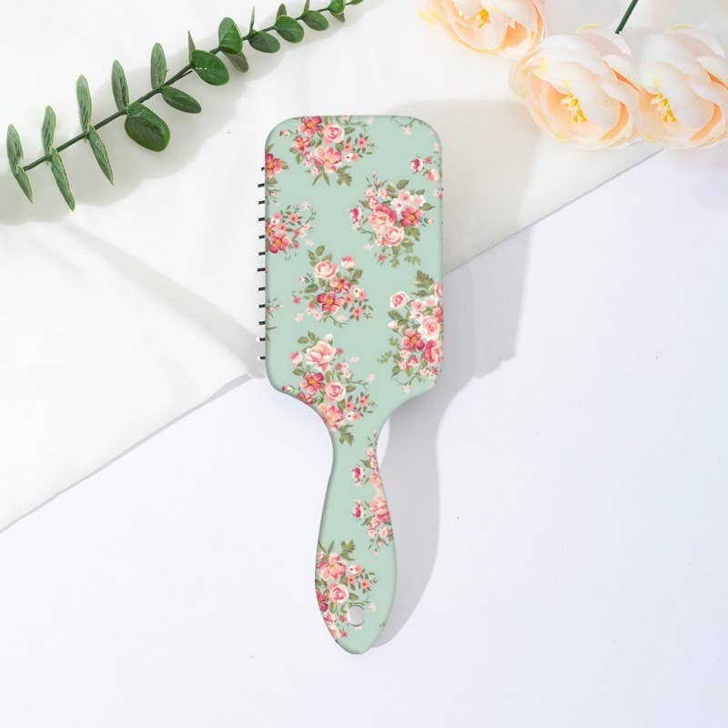 LARGE DETANGLE PADDLE HAIR BRUSH COMB | 40HC100: HEART A