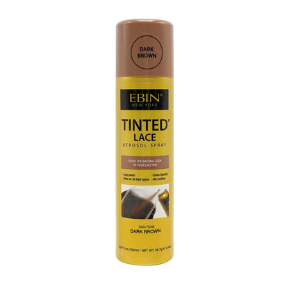 Tinted Lace Aerosol Spray 5.07oz/150ml: Light Warm Brown