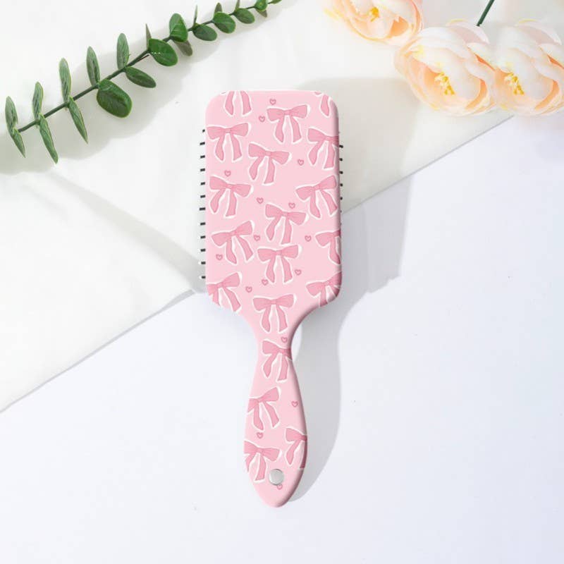 LARGE DETANGLE PADDLE HAIR BRUSH COMB | 40HC100: CHERRY C