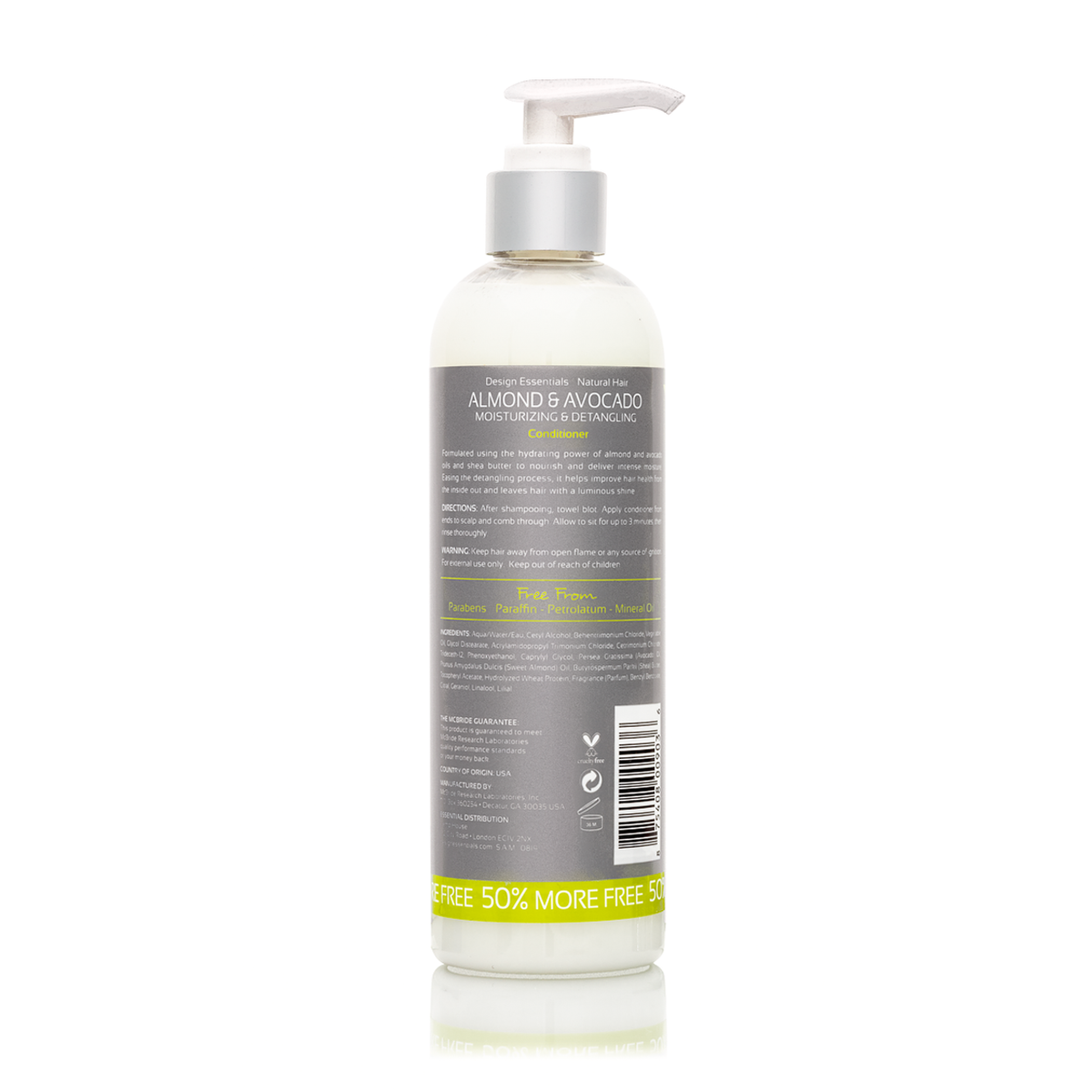 Almond &amp; Avocado Moisturizing &amp; Detangling Conditioner image 1