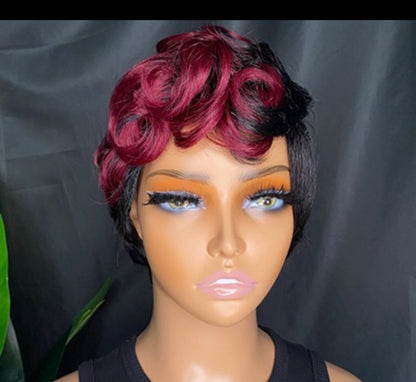 Pixie-cut Tk Highlights Wig - Style 2 image