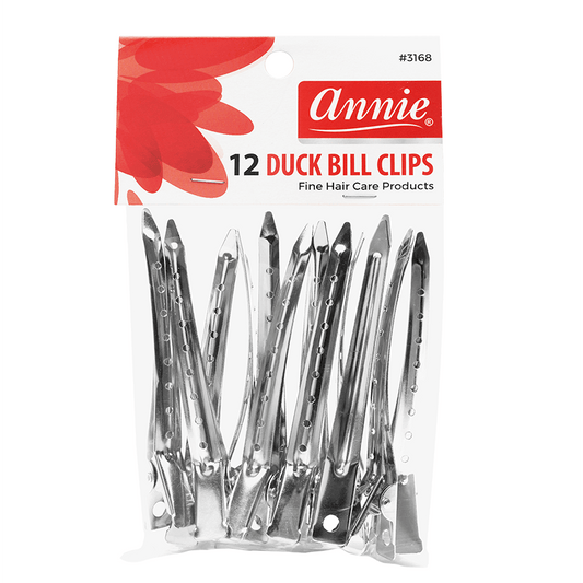 Annie Duck Bill Clips 12Ct