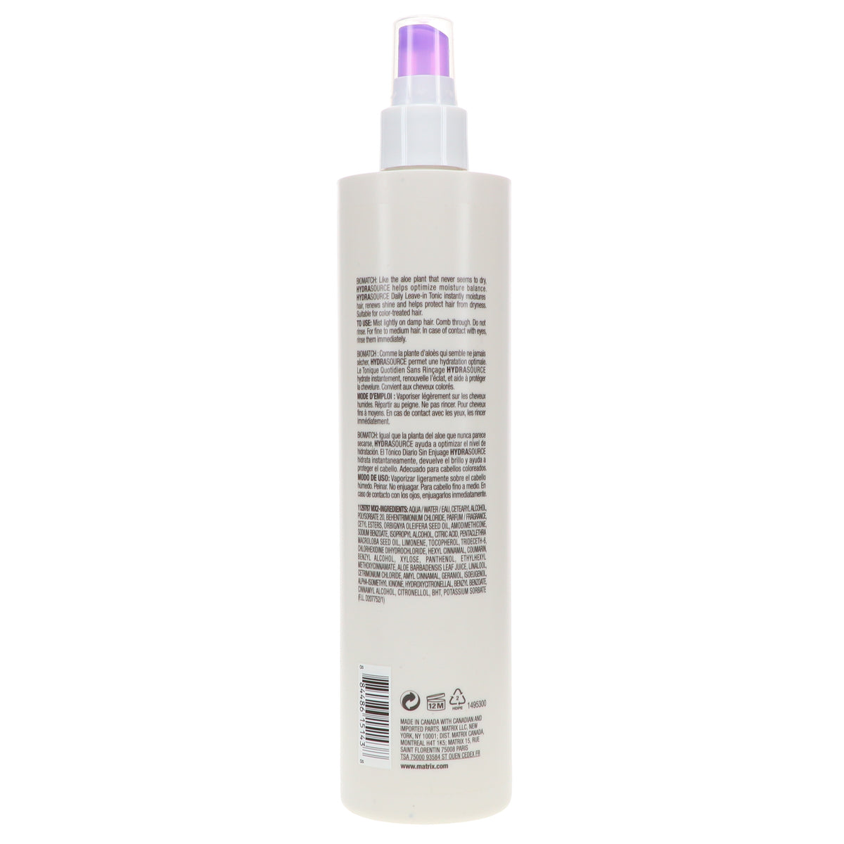 Matrix Biolage Hydrasource Daily Leave-in Tonic, 13.5 oz image 2