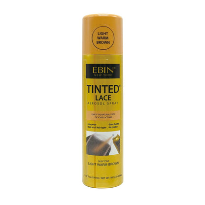 Tinted Lace Aerosol Spray 5.07oz/150ml: Light Warm Brown