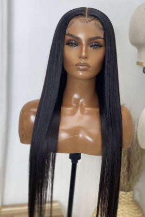 TK 13x6 HD Lace Frontal Straight human hair Wig
